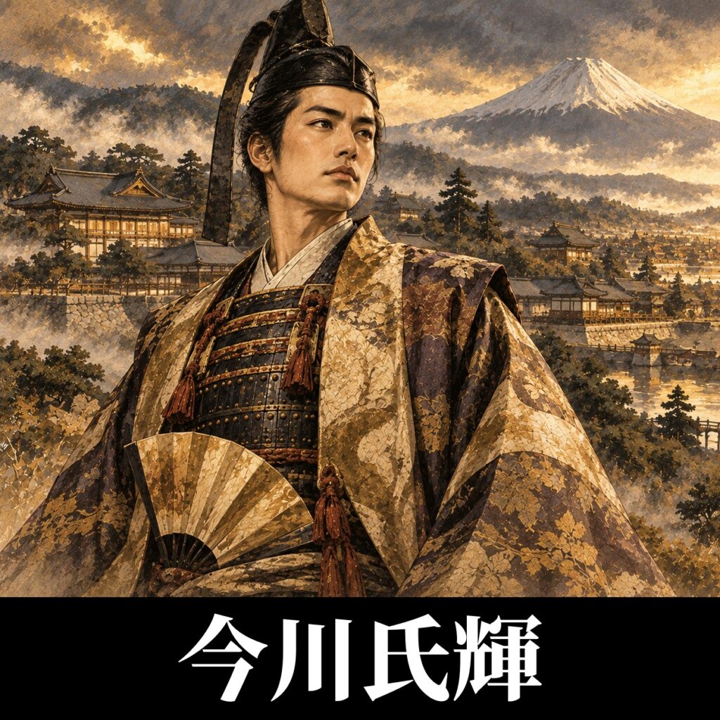 今川氏輝のイラスト(イメージ)