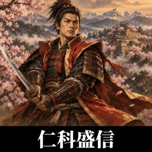 仁科盛信のイラスト（イメージ）