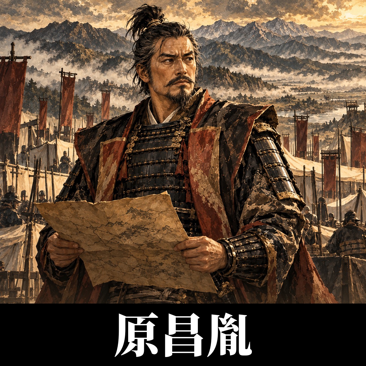 原昌胤のイラスト(イメージ)