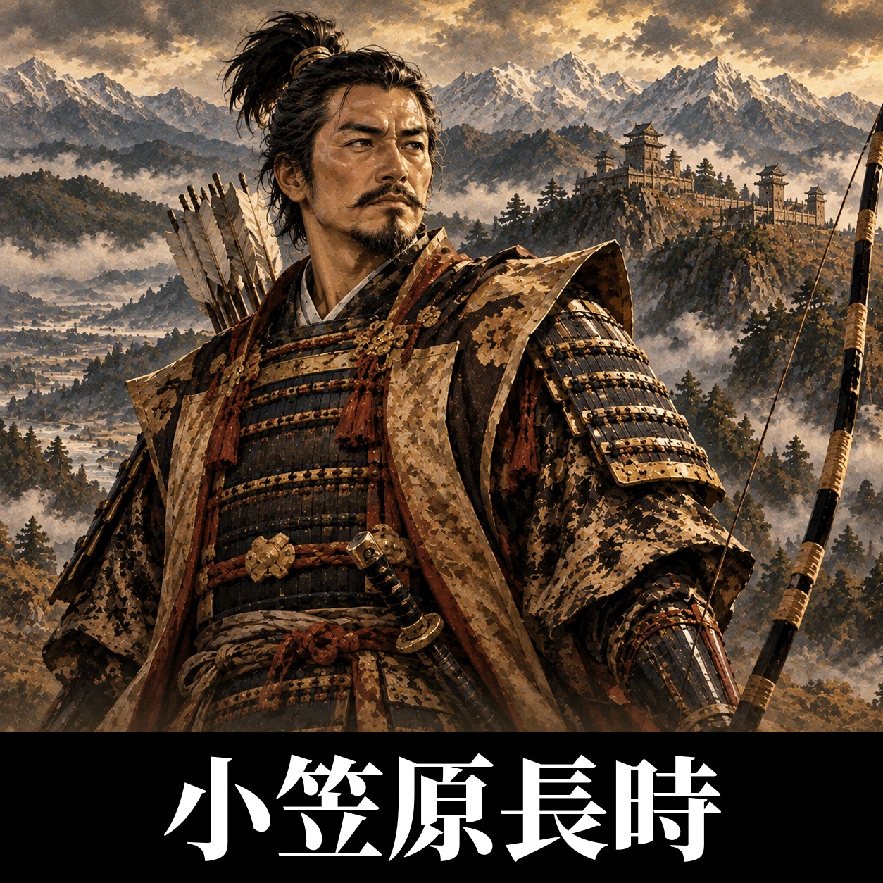 小笠原長時のイラスト(イメージ)