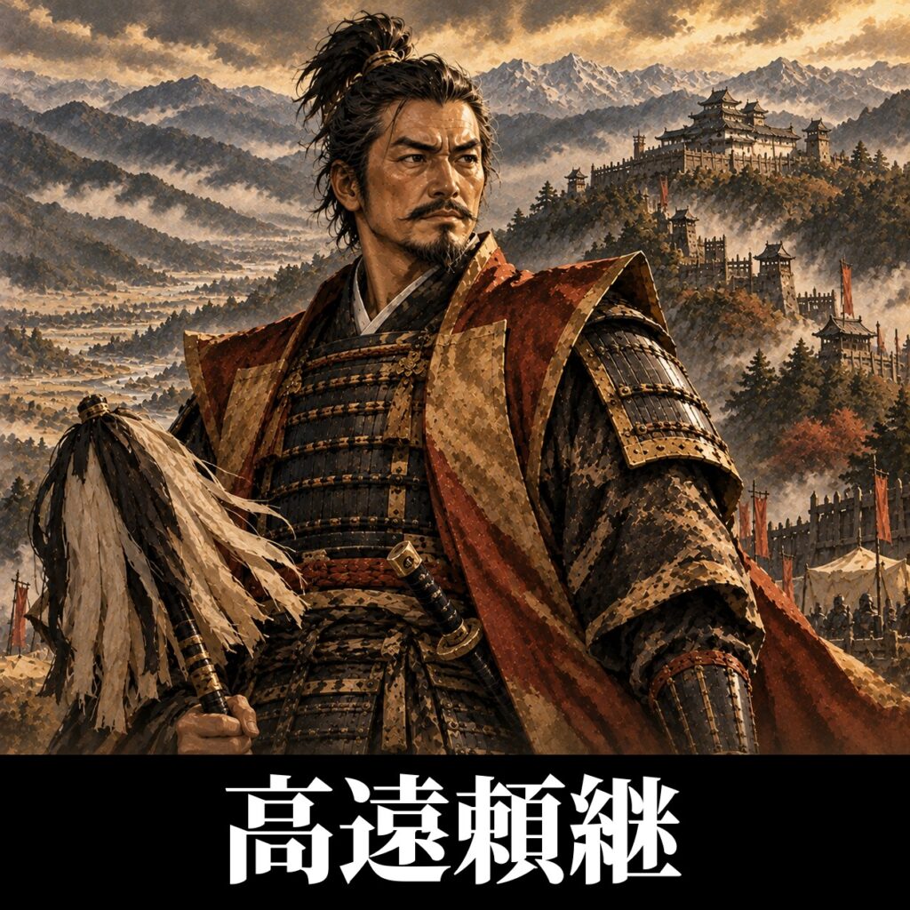 高遠頼継のイラスト（イメージ）