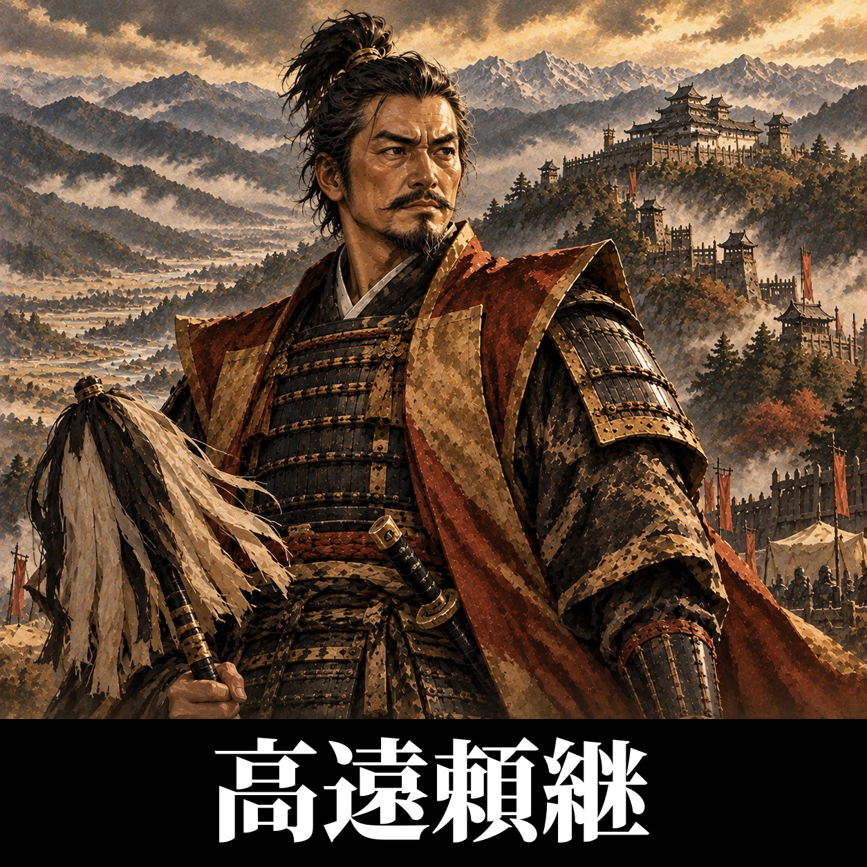 高遠頼継のイラスト(イメージ)