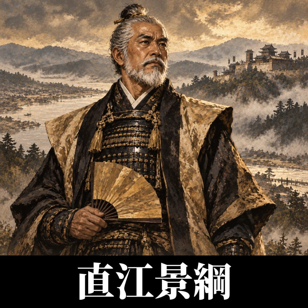 直江景綱のイラスト(イメージ)