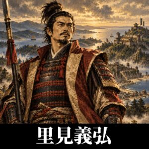 里見義弘のイラスト（イメージ）
