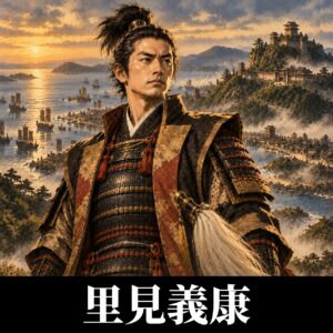 里見義康のイラスト（イメージ）