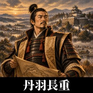 丹羽長重のイラスト（イメージ）