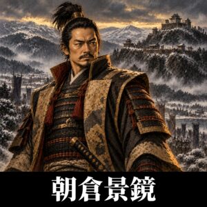 朝倉景鏡のイラスト（イメージ）