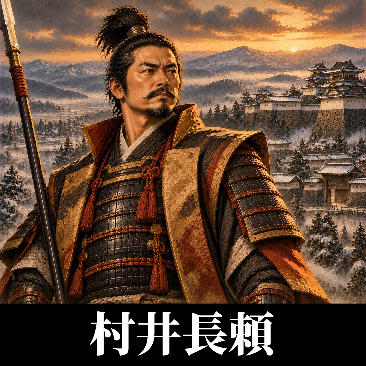 村井長頼のイラスト（イメージ）