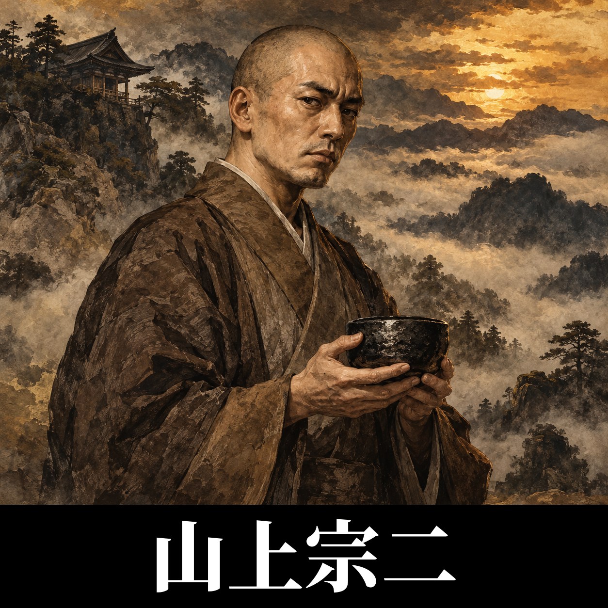山上宗二のイラスト（イメージ）