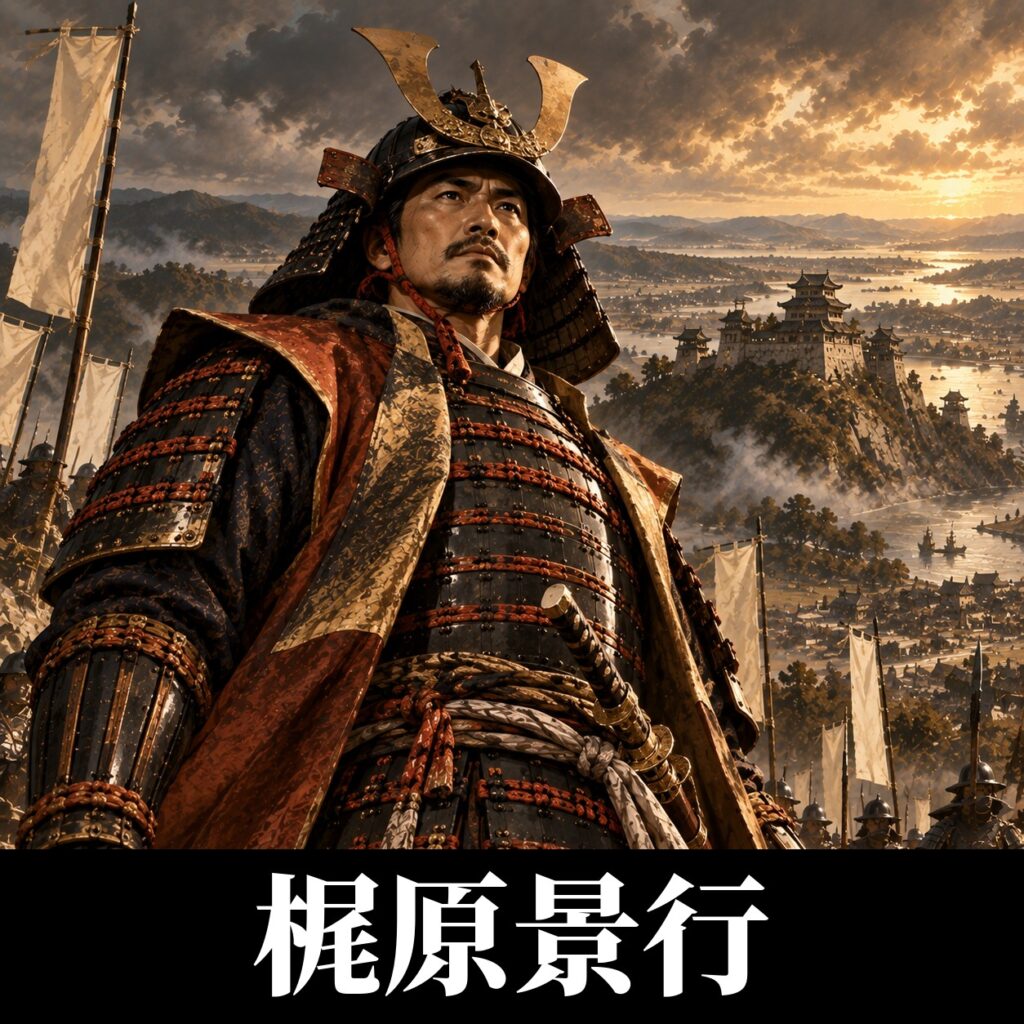 梶原景行のイラスト(イメージ)