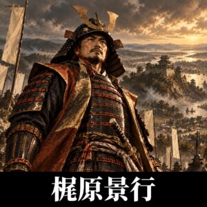梶原景行のイラスト（イメージ）