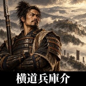 横道兵庫介のイラスト（イメージ）