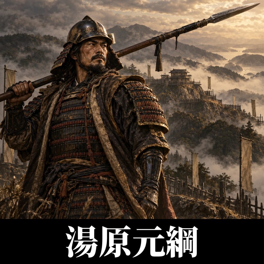 湯原元綱のイラスト(イメージ)