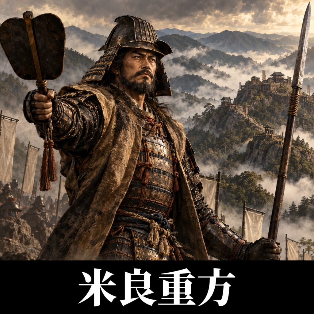 米良重方のイラスト(イメージ)