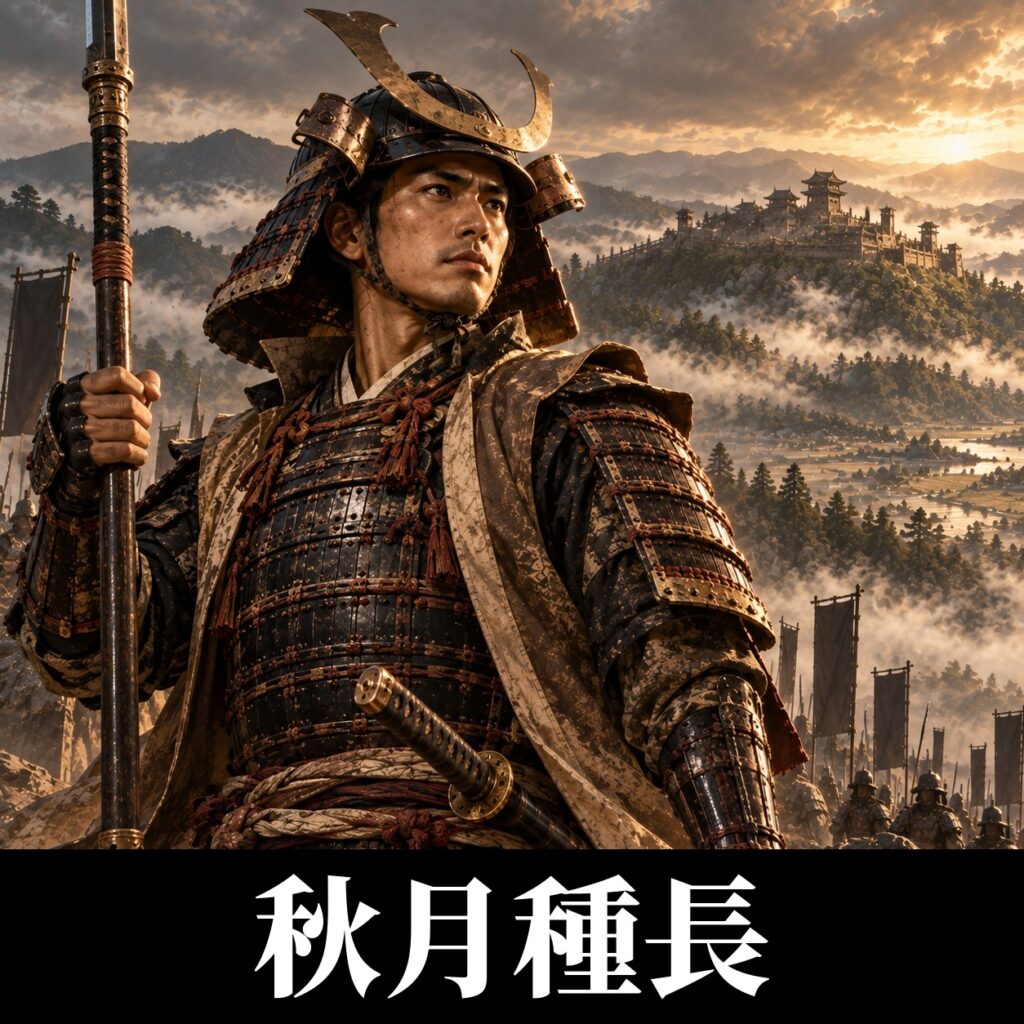 秋月種長のイラスト(イメージ)