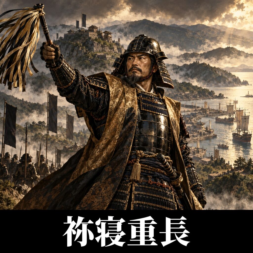 祢寝重長のイラスト(イメージ)