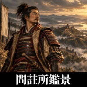 問註所鑑景のイラスト(イメージ)