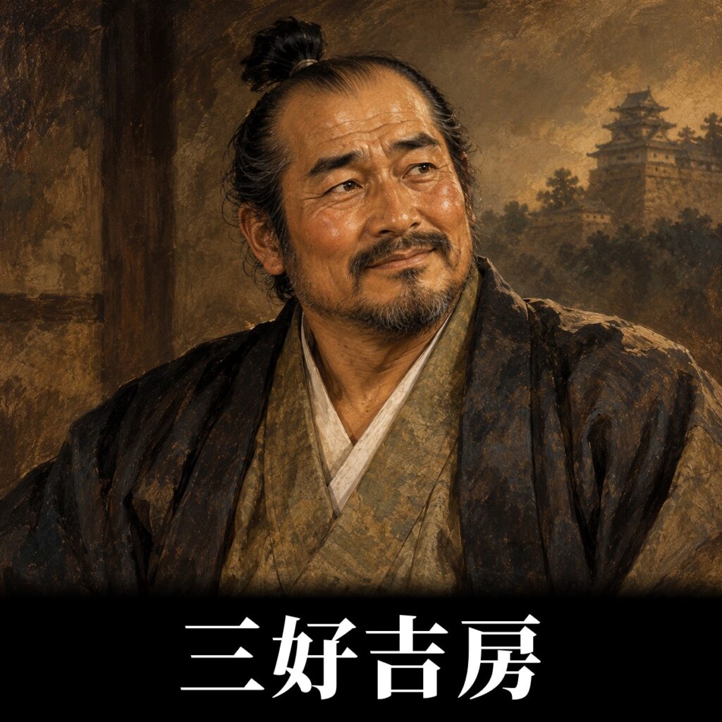 三好吉房（弥助）のイラスト（イメージ）