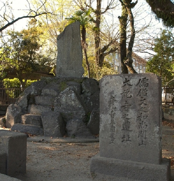 島津家の居館があった内城跡(鹿児島市)(運営者撮影)