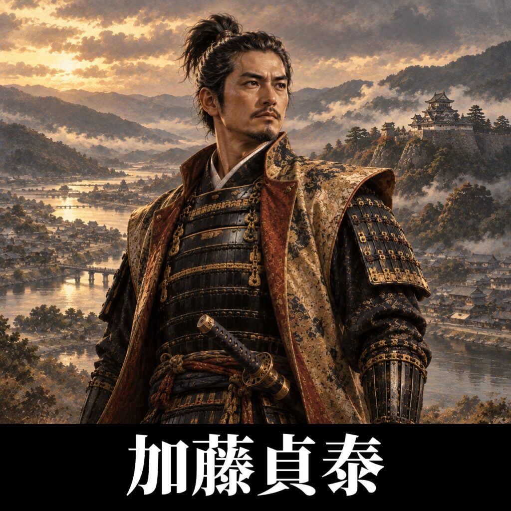 加藤貞泰のイラスト(イメージ)