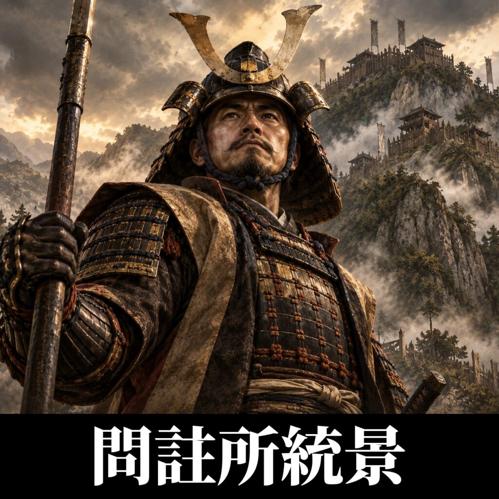 問註所統景のイラスト（イメージ）