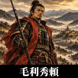 毛利秀頼のイラスト（イメージ）