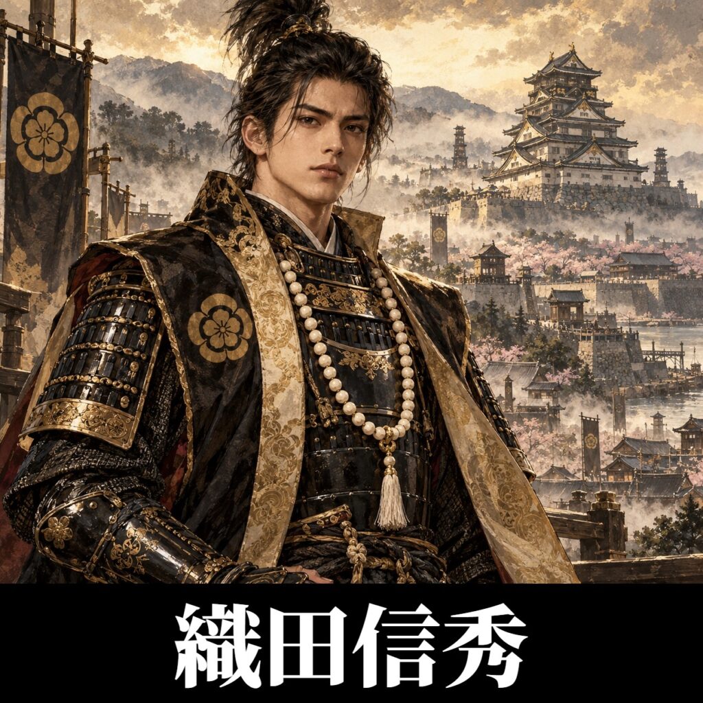 織田信秀(三吉侍従)のイラスト(イメージ)