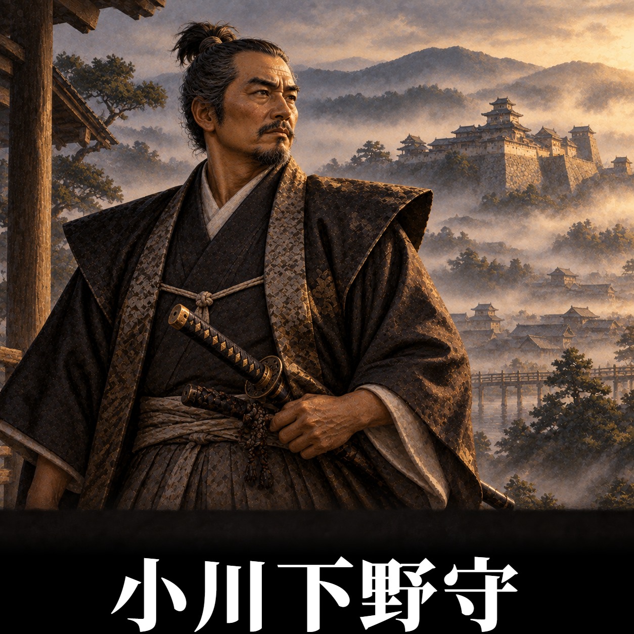 小川下野守