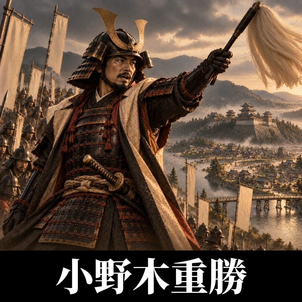 小野木重勝のイラスト(イメージ)
