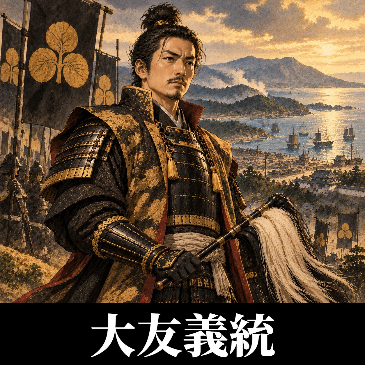 大友義統のイラスト(イメージ)