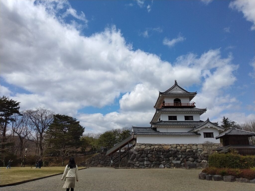 白石城の三階櫓