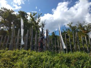 関ヶ原・笹尾山(筆者撮影)