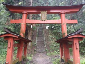新府城跡(筆者撮影)