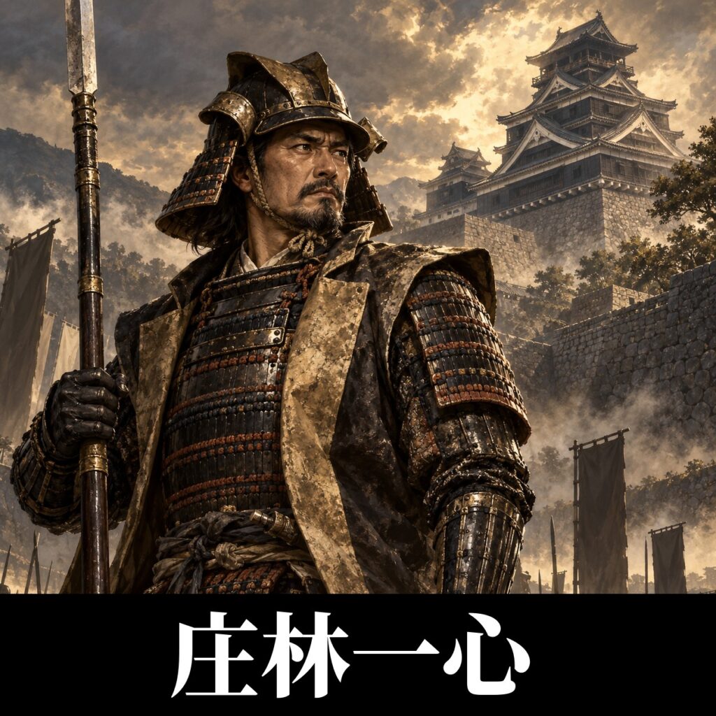 庄林一心のイラスト(イメージ)