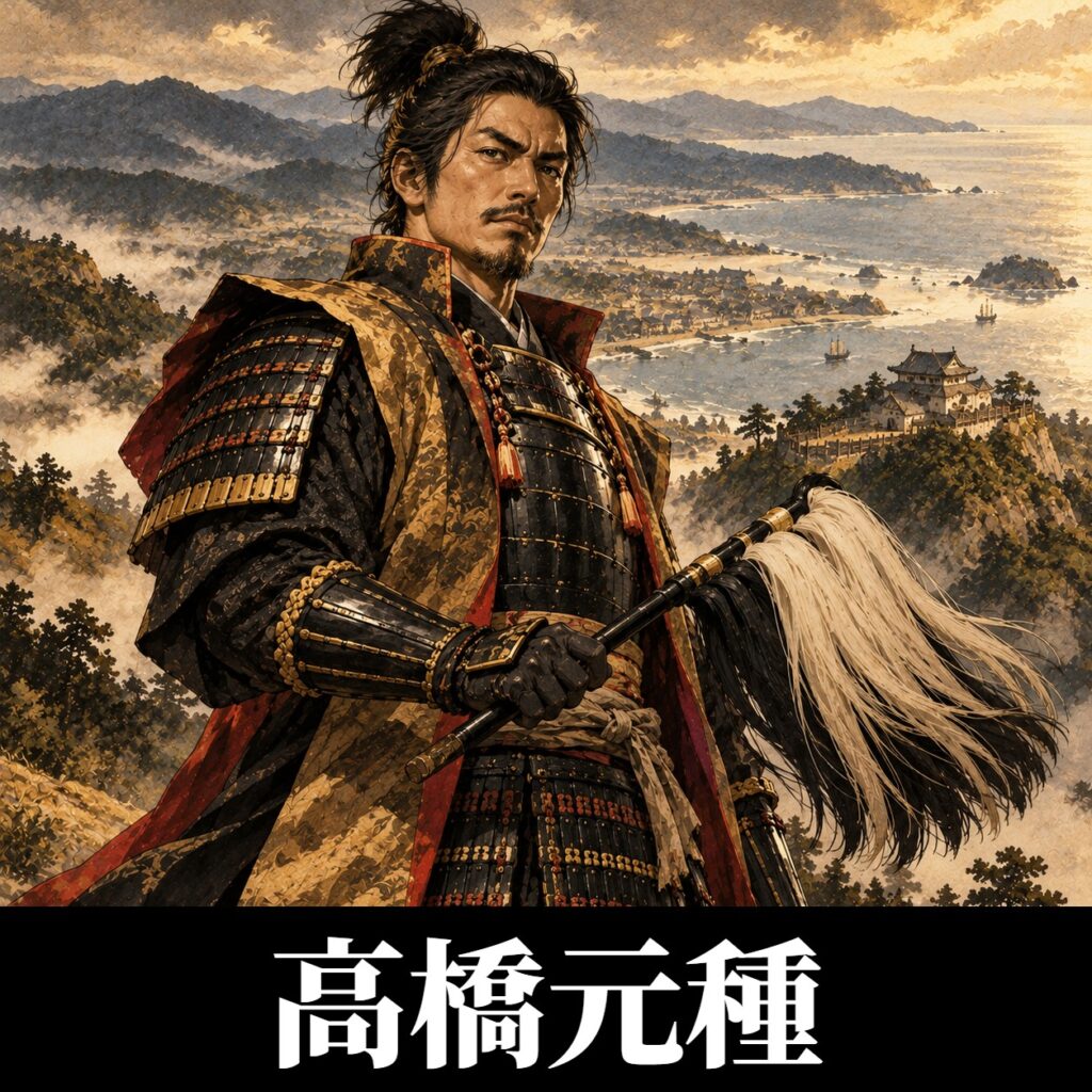 高橋元種のイラスト（イメージ）