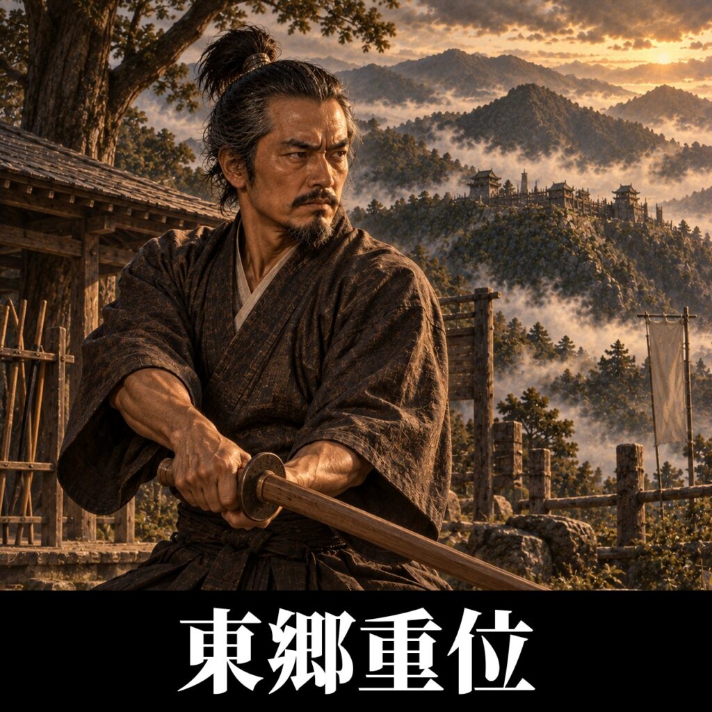 東郷重位のイラスト（イメージ）